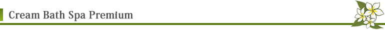 Cream Bath Spa Premium